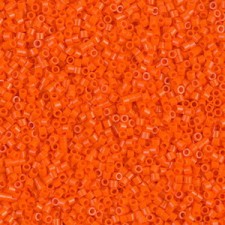 Miyuki delica beads 15/0 - Opaque orange DBS-722